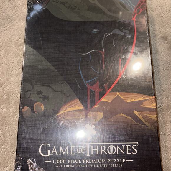 Game of Thrones 1000 Piece Collectible Premium Puzzle "Beautiful Death" USAopoly - Picture 2 of 4